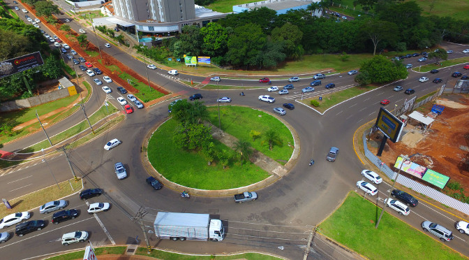 Rotatória da Mato Grosso: Governo do Estado financia obra para reordenar trânsito e prevenir acidentes
