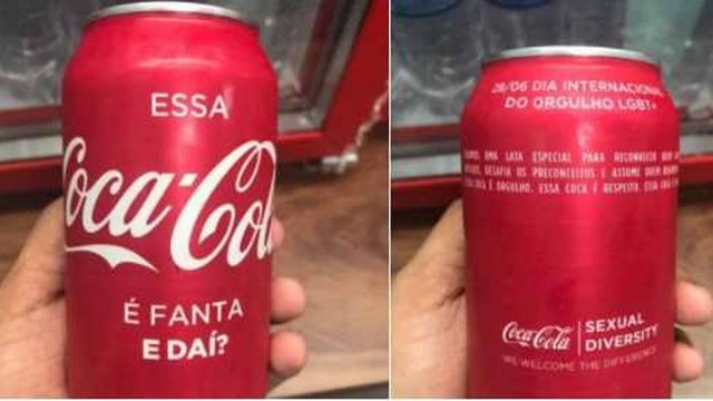 Coca-Cola lança latinha contra a homofobia: "É Fanta, e daí?"