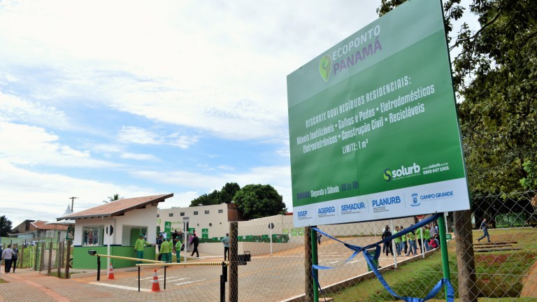 Ecoponto Panamá já recebeu 93 toneladas de resíduos