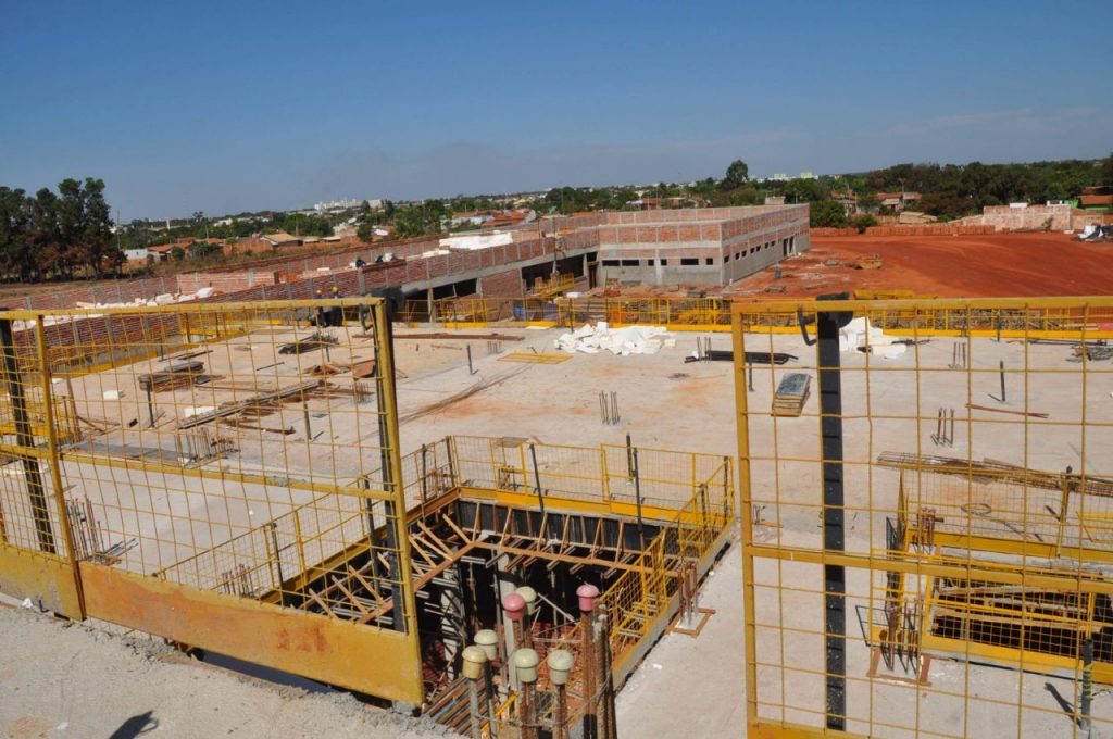 Obra do Hospital Regional de Três Lagoas segue em ritmo acelerado