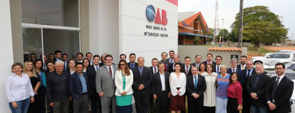 OAB/MS inaugura subsedes em Mundo Novo e Iguatemi