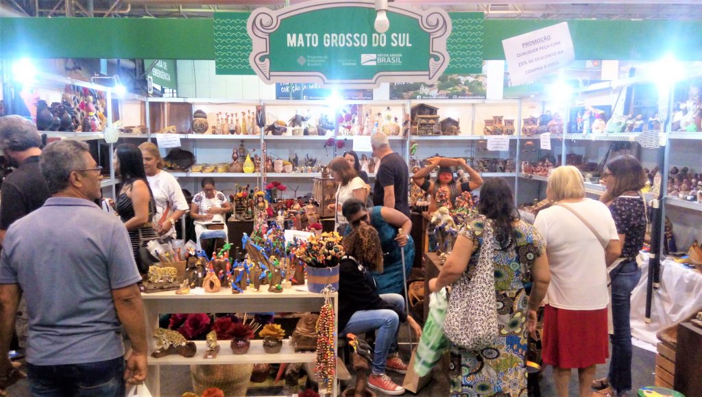 Artesanato de MS é sucesso de vendas na maior feira da América Latina