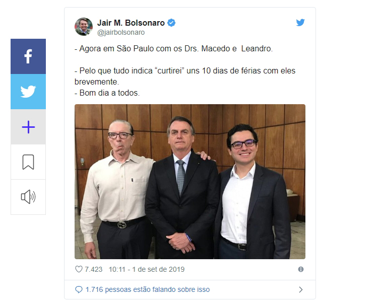 Bolsonaro passa por exames e fará nova cirurgia