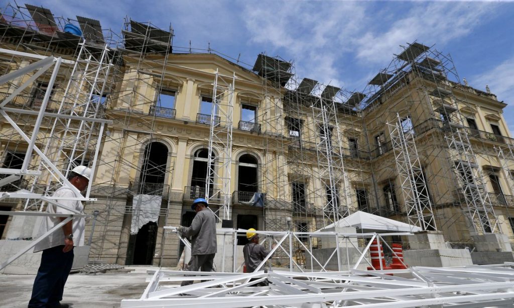 Em recuperação, Museu Nacional reabrirá parcialmente somente em 2022