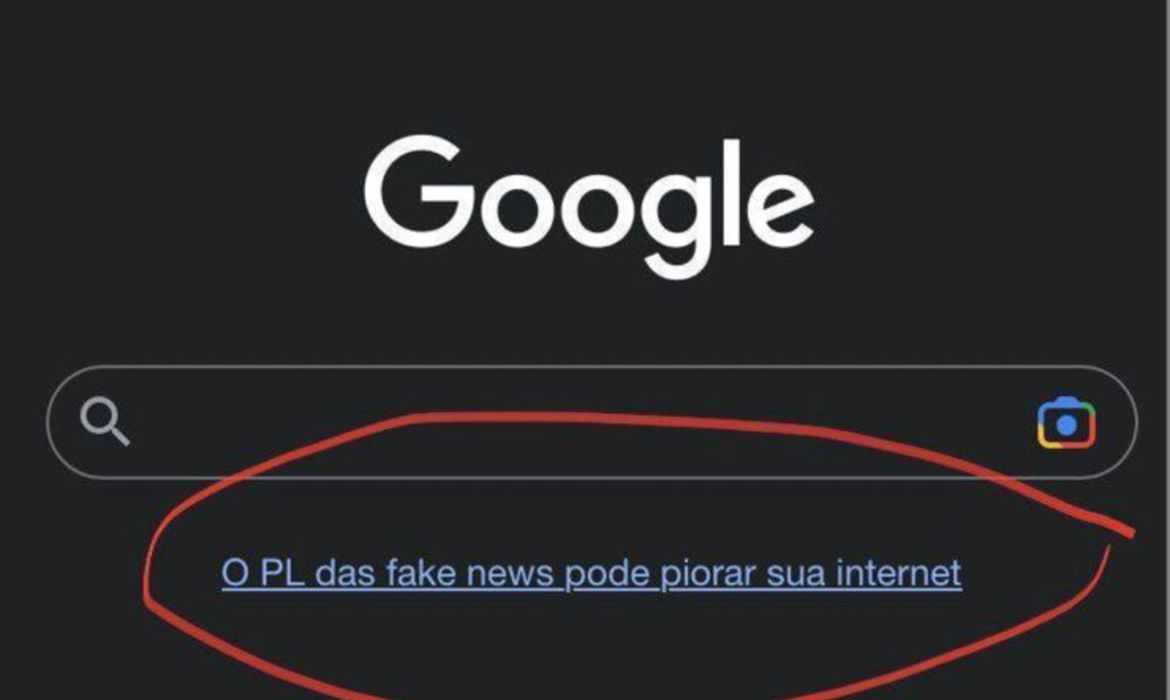 MPF define prazo para Google explicar campanha contra a PL das Fake News