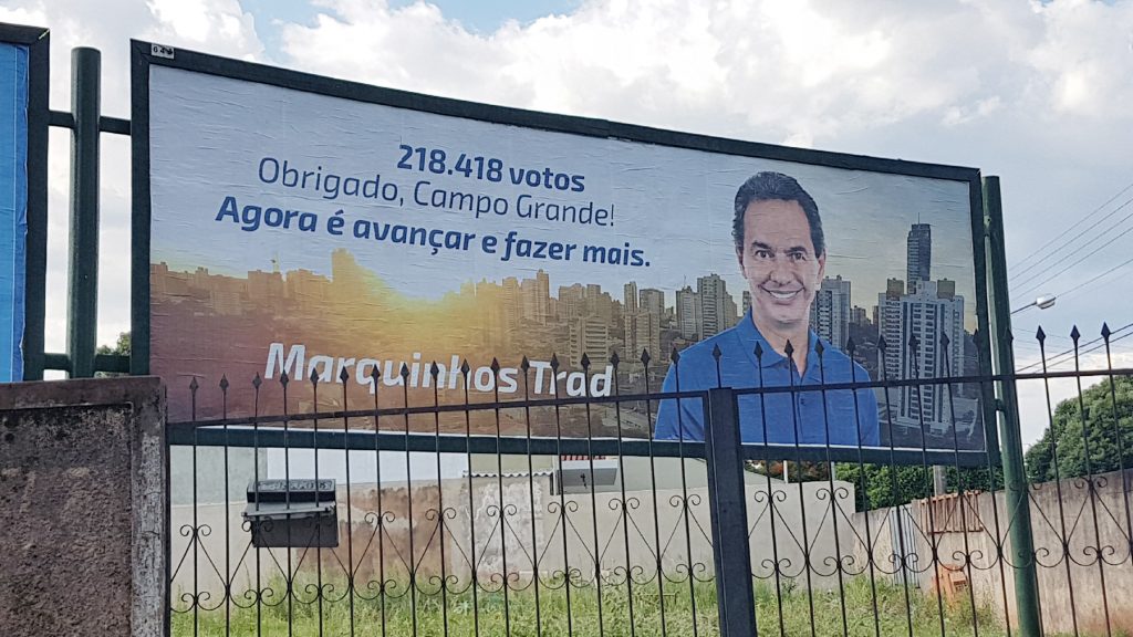 Reeleito com apenas 1/3 dos votos, Marquinhos Trad agradece aos eleitores