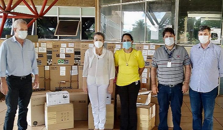 Secretaria de Estado de Saúde entrega equipamentos para leitos de UTI no HRMS